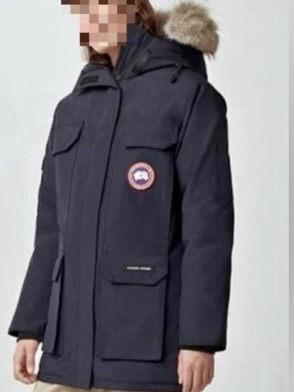 Canada Goose Expedition Parka Fusion Fit Men's Puffer Navy, size L